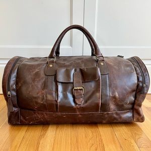 Leather Duffle Bag